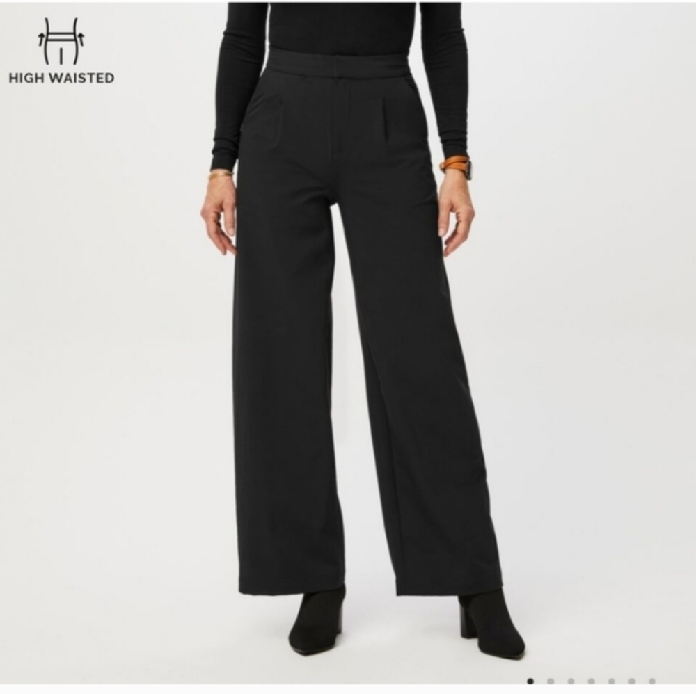 NEW Elegant Black Wide-Leg Pants Size XS